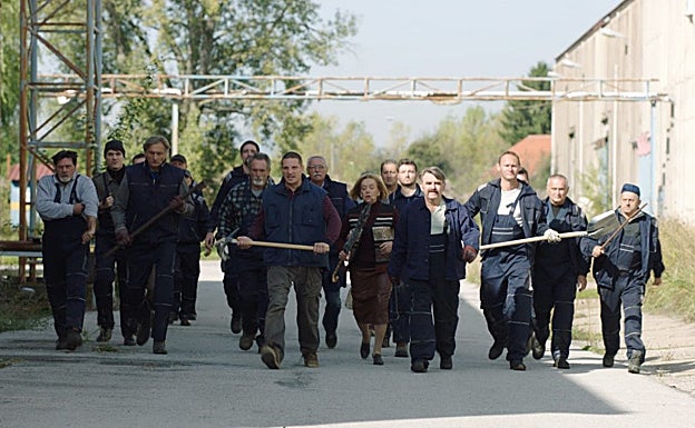 Los empleados, con mucho a las espaldas y unas cuantas cosas claras. 