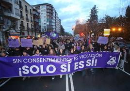 La manifestación del 8M, en imágenes