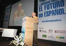 Edwards en la clausura de las I Jornadas 'El futuro en Español' organizadas por Diario LA RIOJA y Vocento.