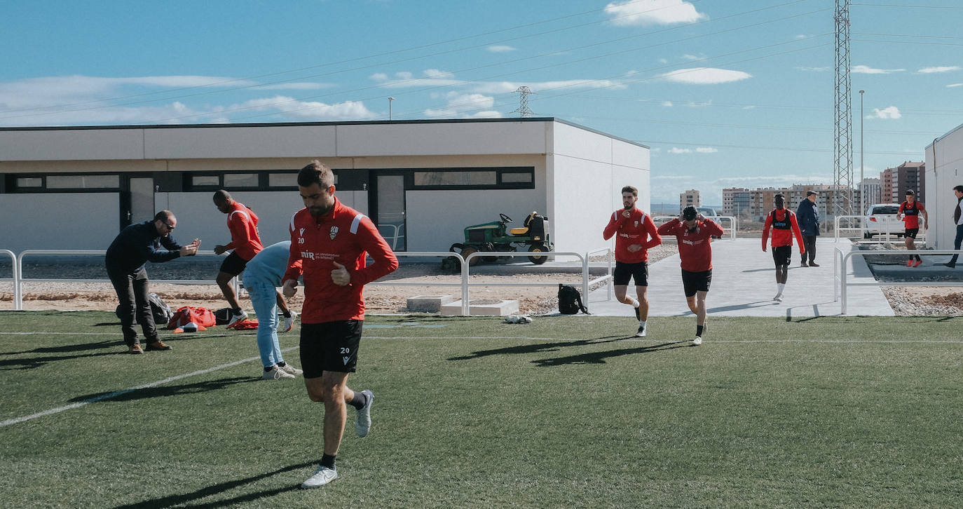 Primeros pases en la nueva ciudad deportiva de la UDL