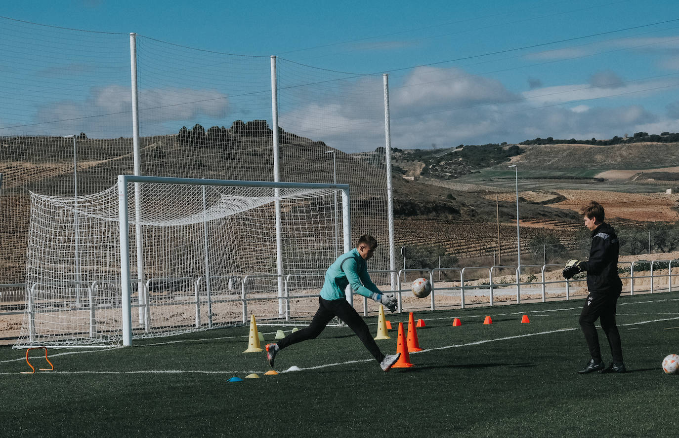 Primeros pases en la nueva ciudad deportiva de la UDL