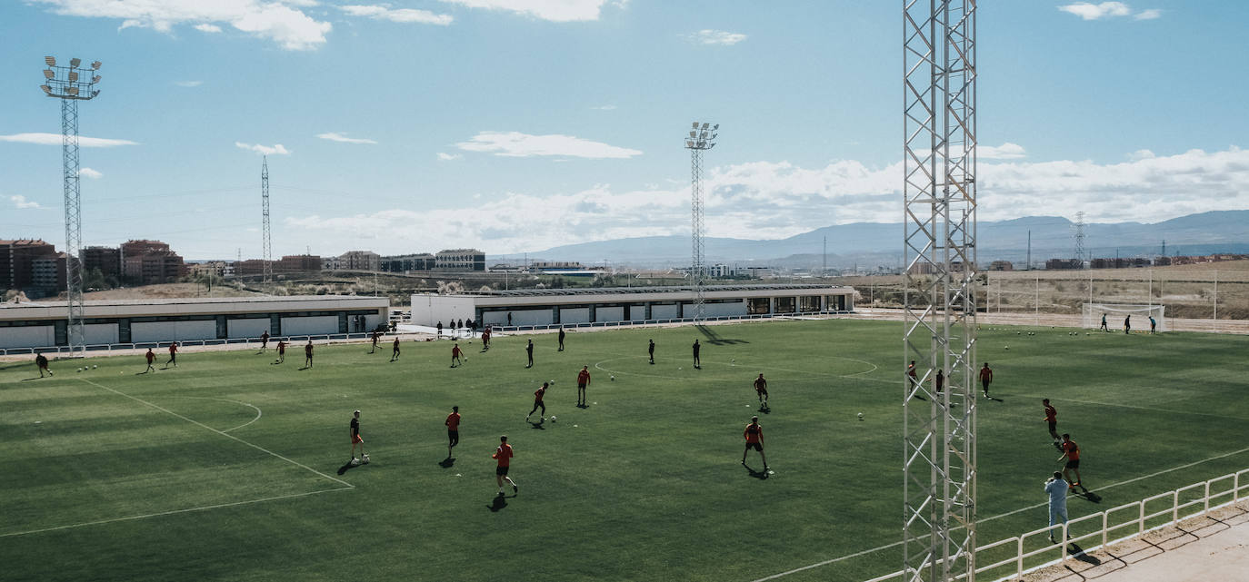 Primeros pases en la nueva ciudad deportiva de la UDL
