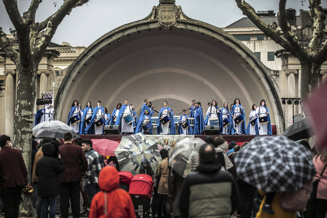 Las bandas de la Semana Santa toman El Espolón