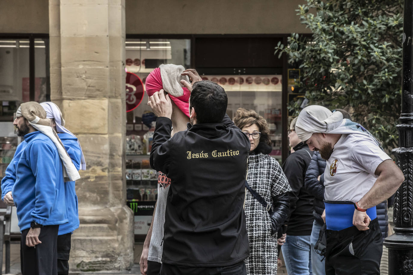 Ensayo solidario de la cofradía de Entrada de Jesús en Jerusalén