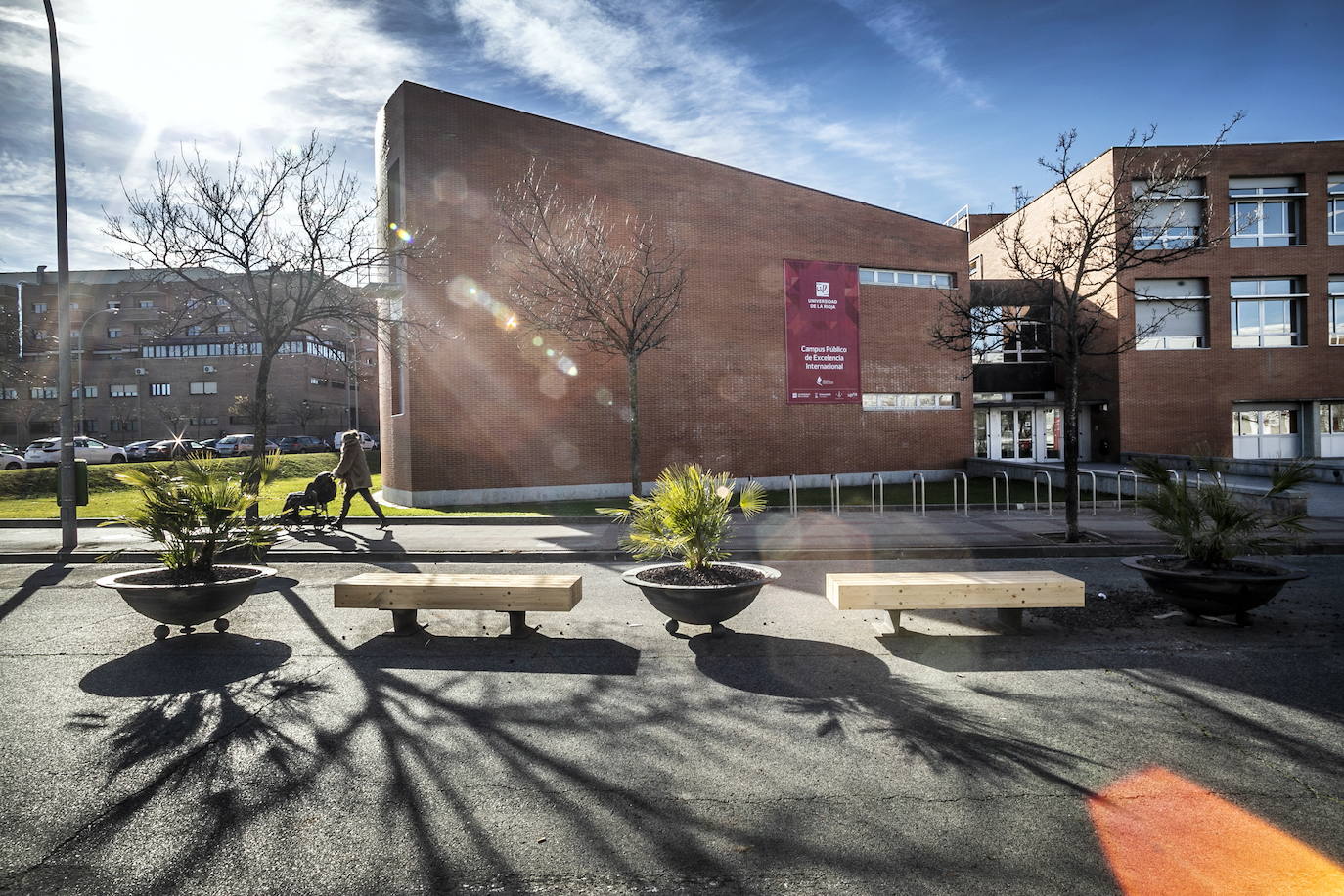 Vista del edificio Quintiliano.
