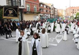 Imagen de archivo de una procesión en Arnedo.