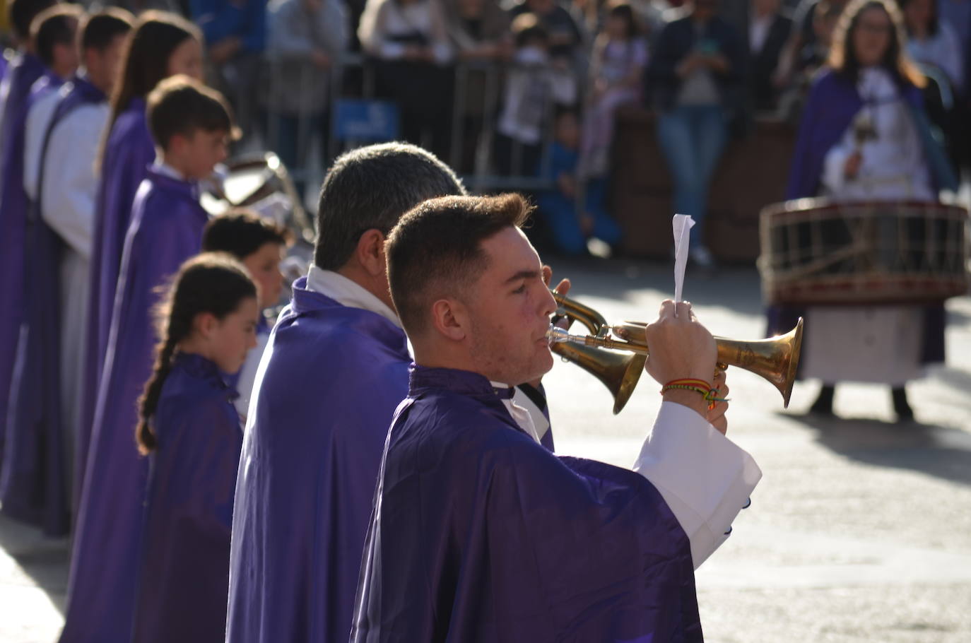 Los tambores de Semana Santa suenan en Calahorra