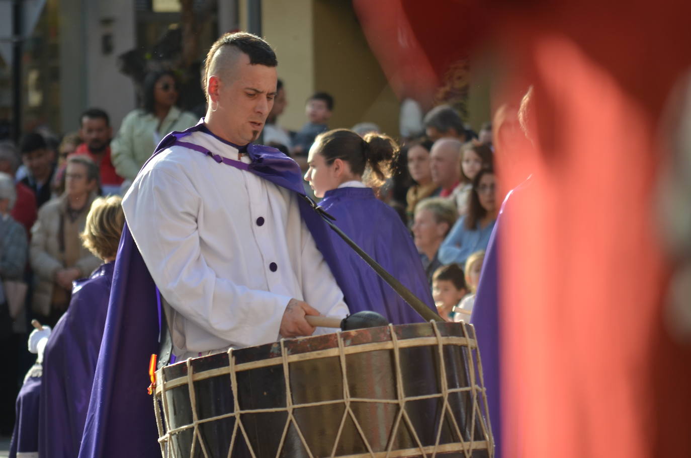 Los tambores de Semana Santa suenan en Calahorra