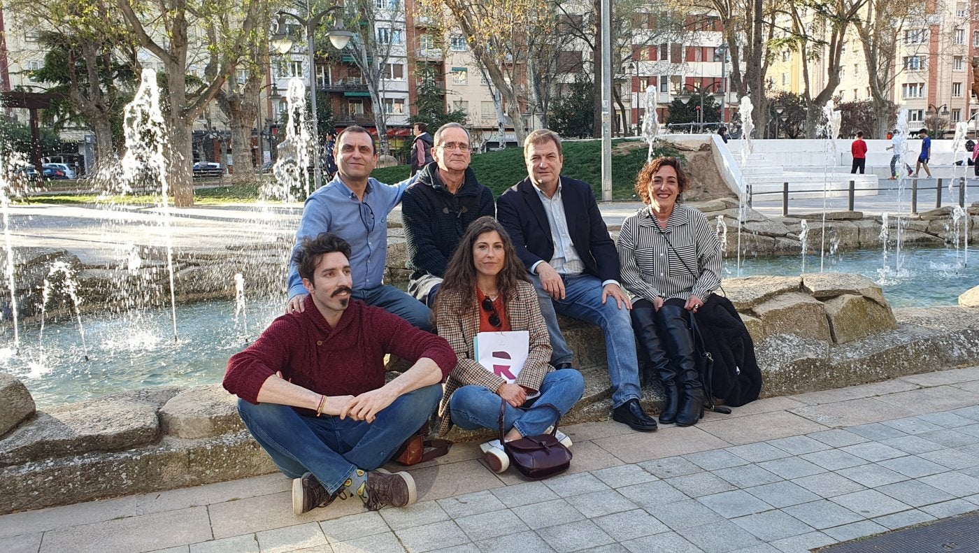 Eva Guerreros, a la derecha, junto a Alberto Bretón, tras su nombramiento como vicesecretaria.