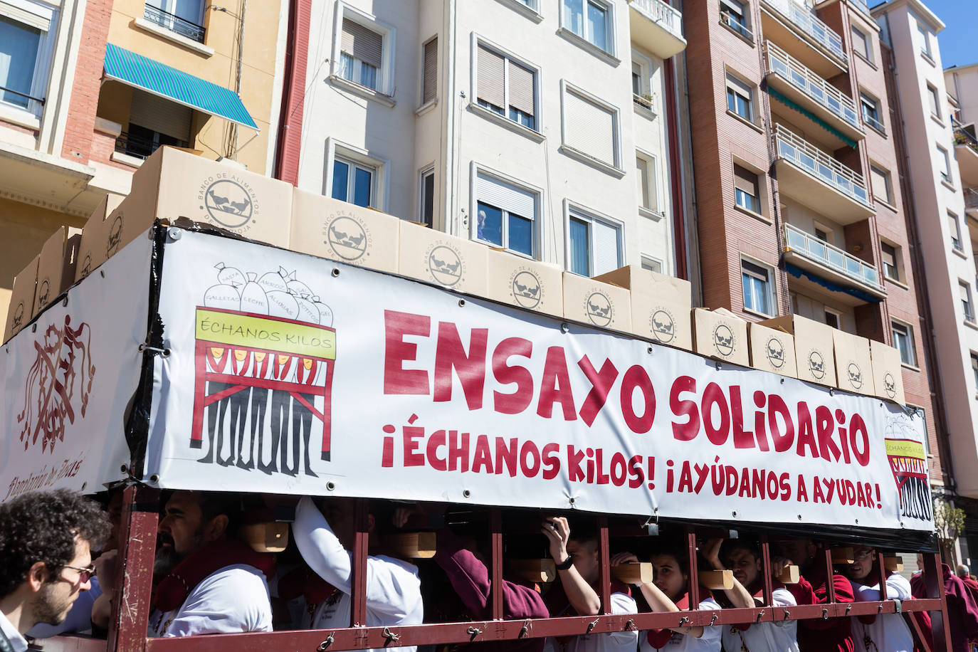 La solidaridad de las cofradías de la Flagelación y Jesús Nazareno