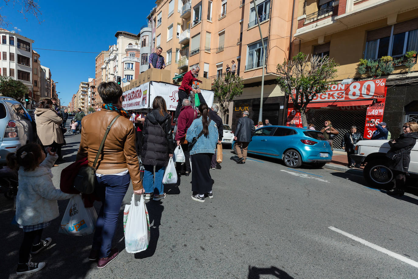 La solidaridad de las cofradías de la Flagelación y Jesús Nazareno