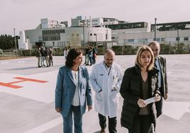El Hospital San Pedro dispondrá del helicóptero medicalizado a partir del próximo 1 de julio