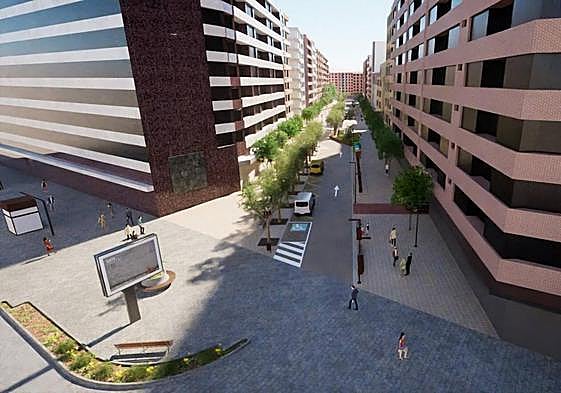 ¿Qué le parece cómo va a ser la remodelación de la calle San Antón?