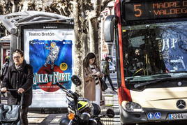 Desvíos de autobuses urbanos de Logroño por las procesiones de Semana Santa