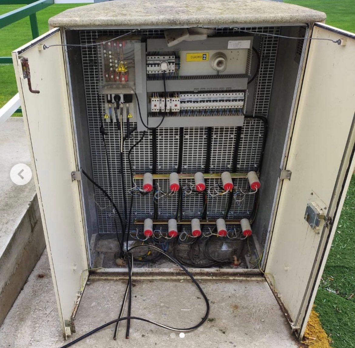 Más robos de transformadores en campos de fútbol: ahora en Calahorra y Pradejón