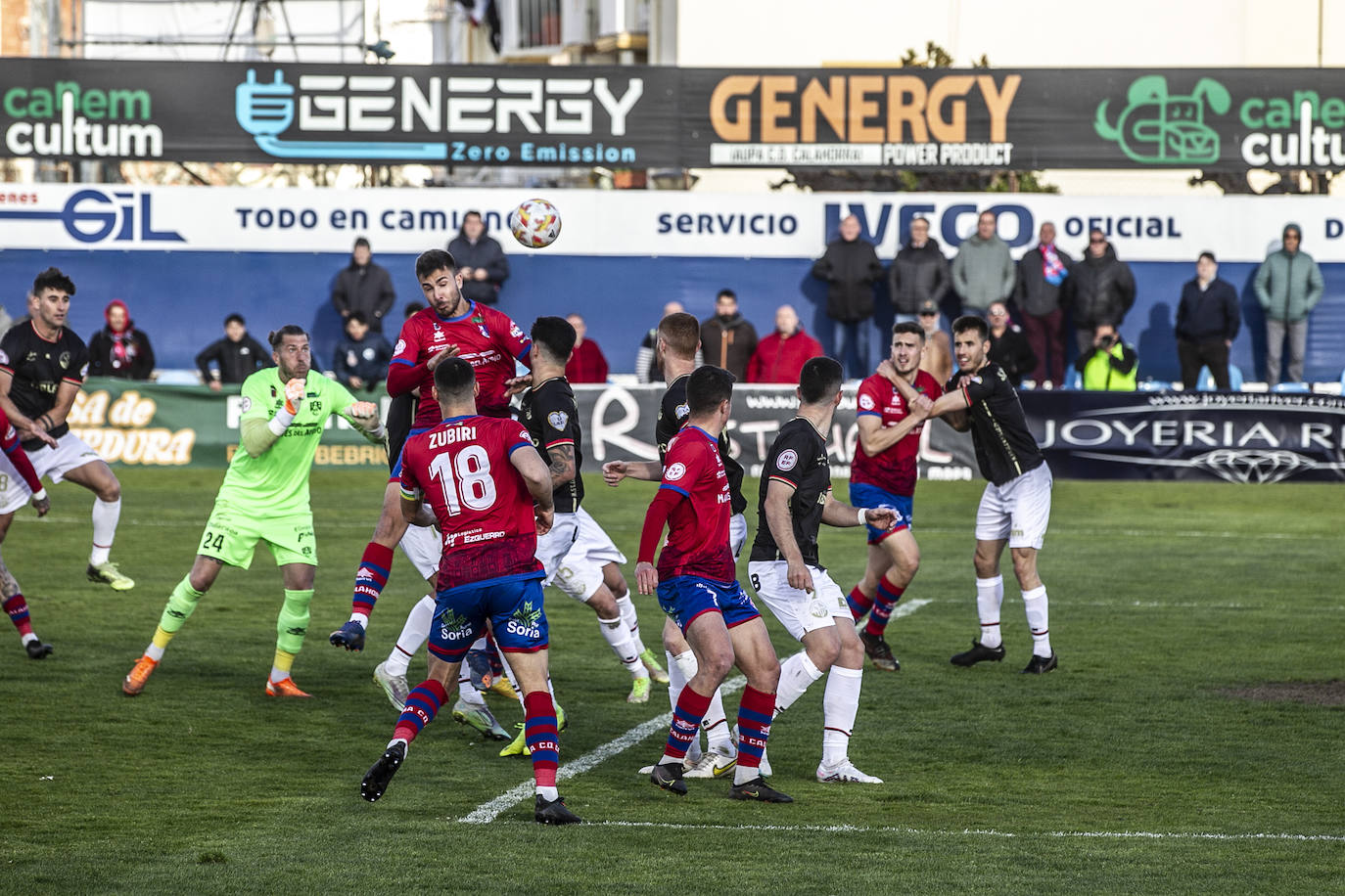 Las imágenes del derbi Calahorra-SDL