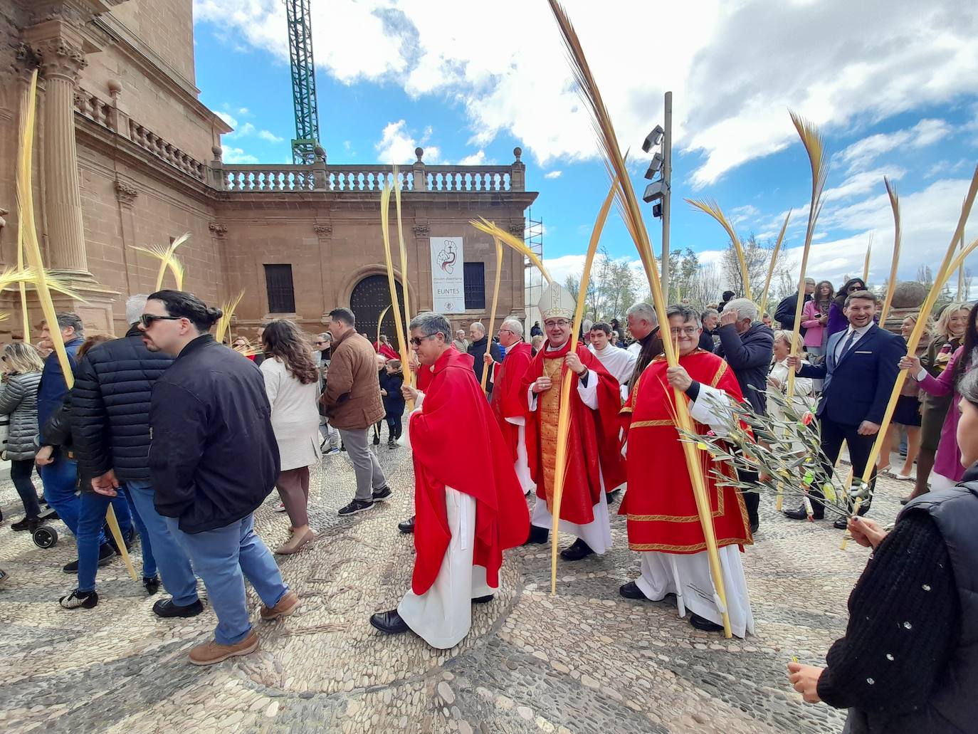 Procesión de Domingo de Ramos en Calahorra