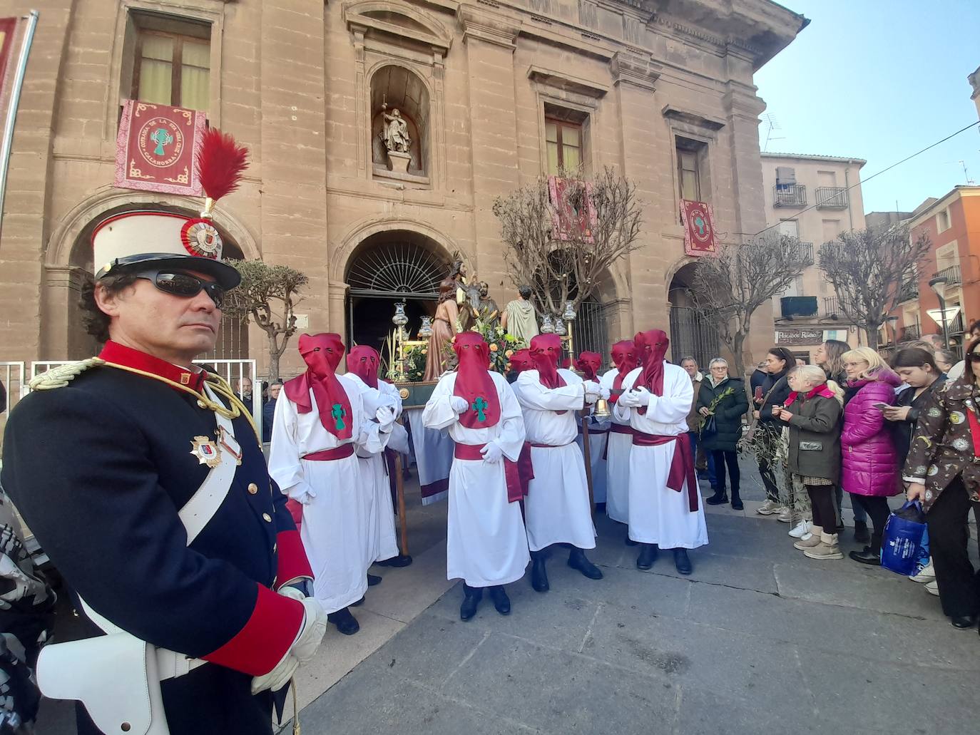 Procesión de Domingo de Ramos en Calahorra