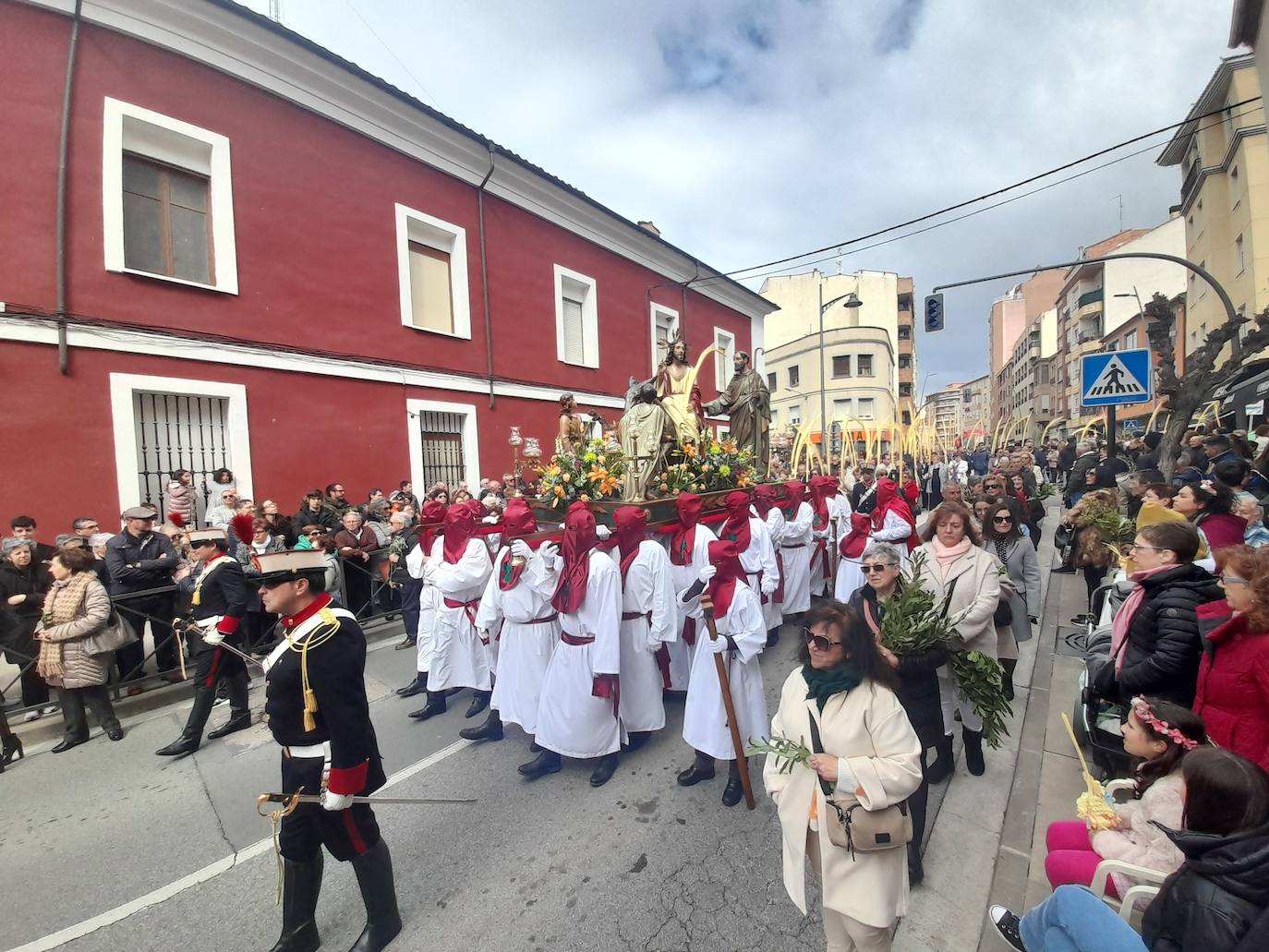 Procesión de Domingo de Ramos en Calahorra