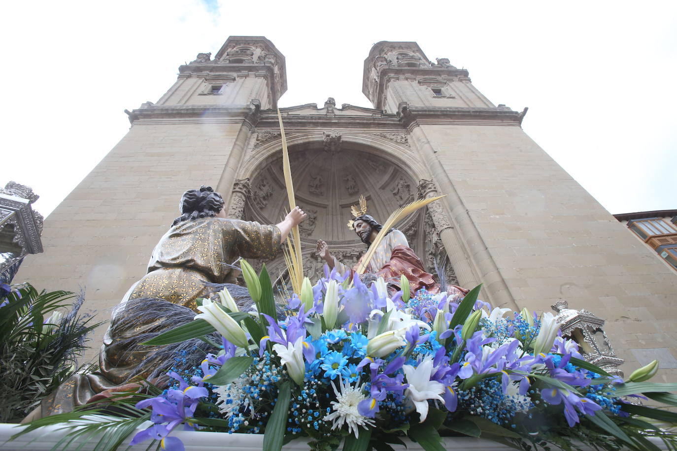 Procesión de la Borriquilla en Logroño