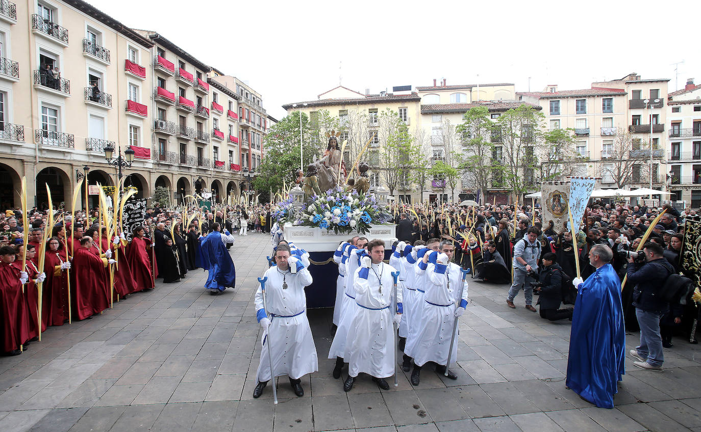 Procesión de la Borriquilla en Logroño