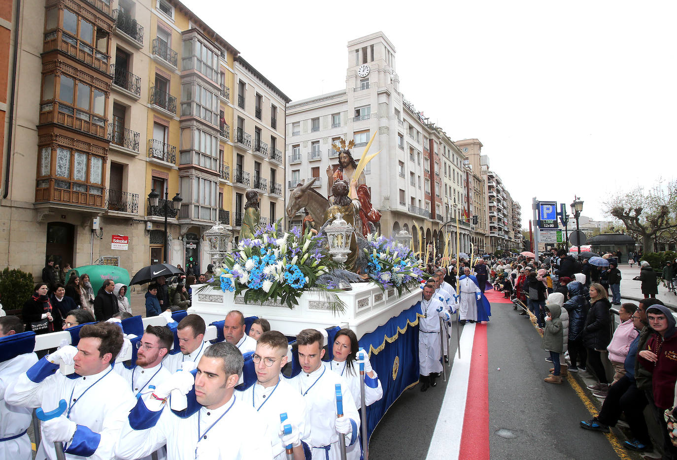 Procesión de la Borriquilla en Logroño