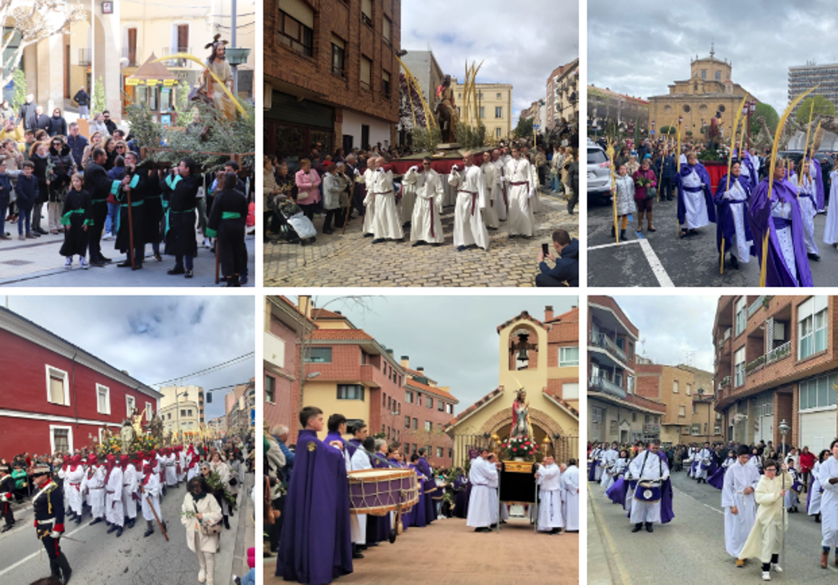 El Domingo de Ramos se vive en toda La Rioja