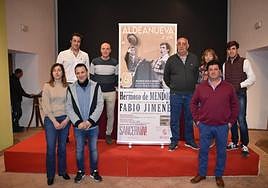 Guillermo Hermoso de Mendoza y Fabio Jiménez torearán el 6 de mayo en Aldeanueva de Ebro