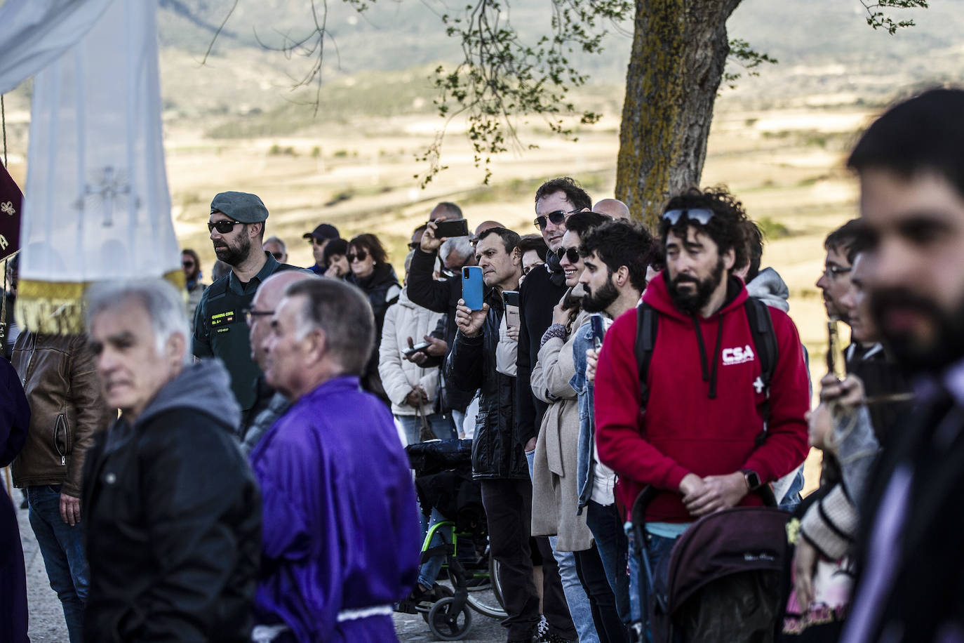 Miles de personas acuden a los Picaos de San Vicente de la Sonsierra