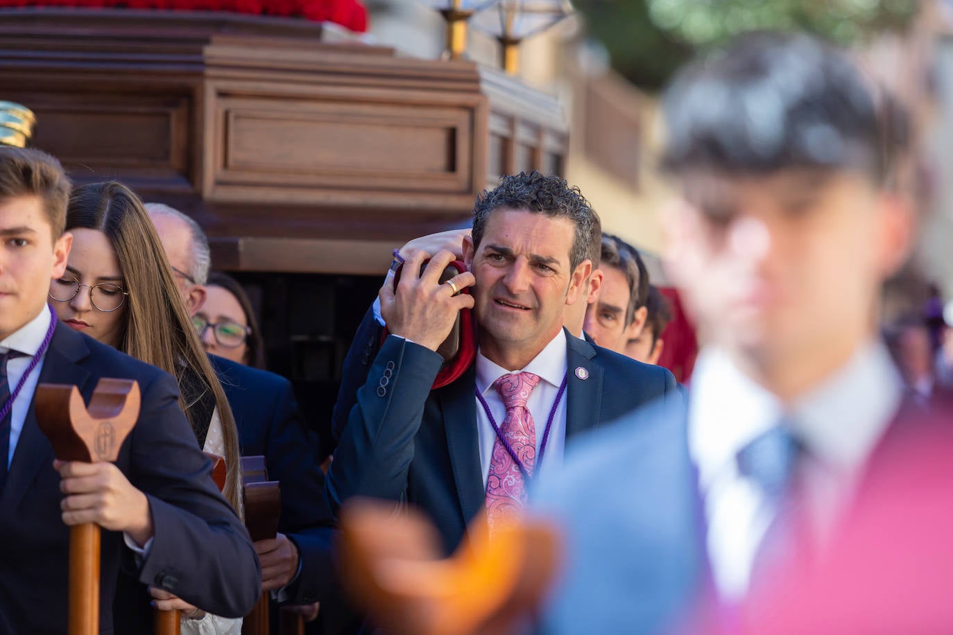 Emoción ante el Santo Cristo de las Ánimas