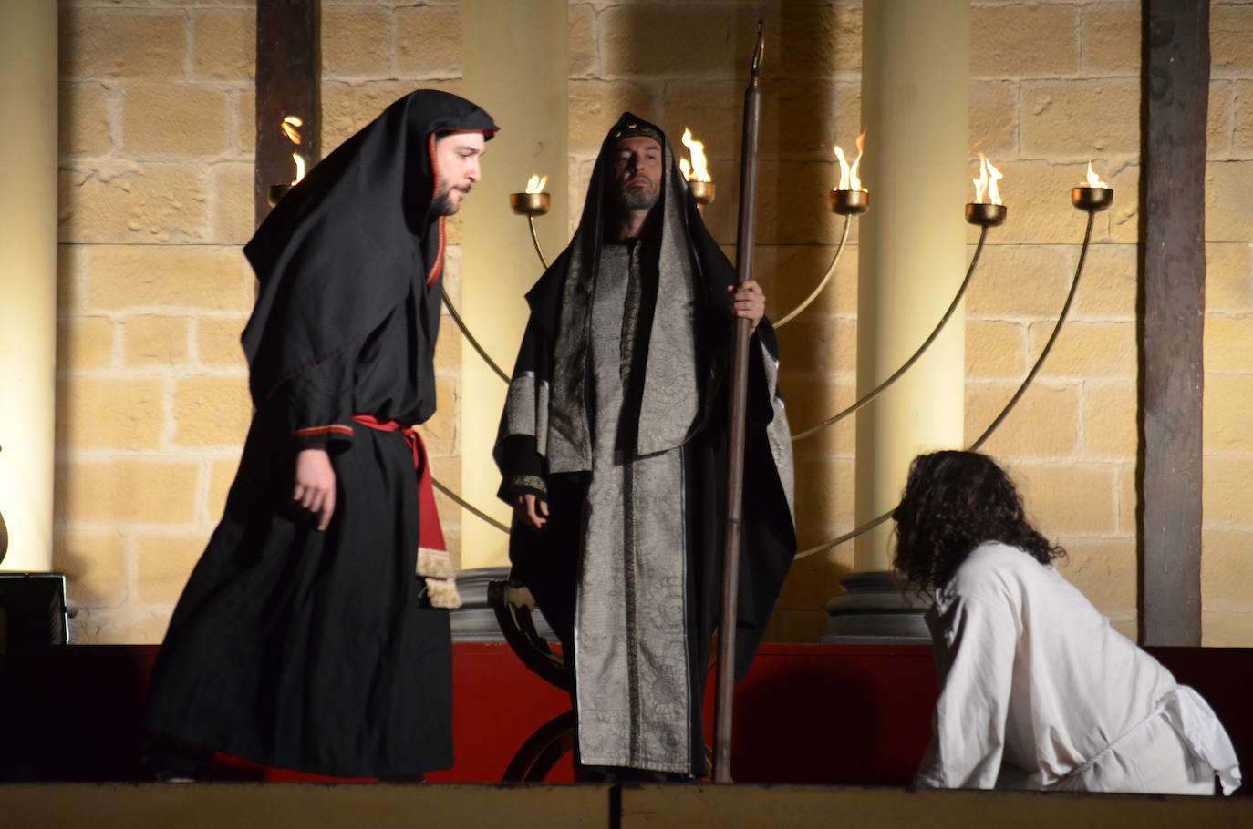 Escenificación de la Pasión de Cristo en Calahorra