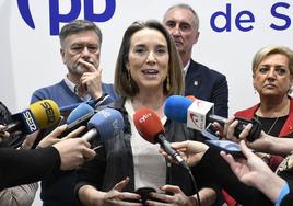 Gamarra, durante una reciente rueda de prensa.