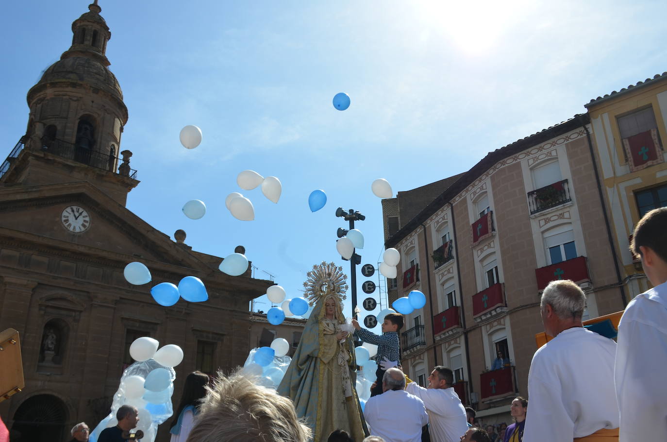 Procesión del Resucitado en Calahorra