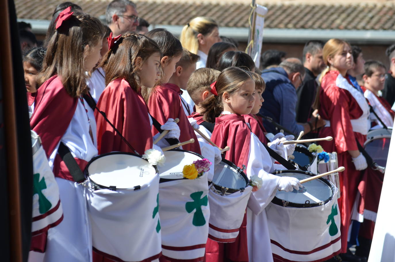 Procesión del Resucitado en Calahorra