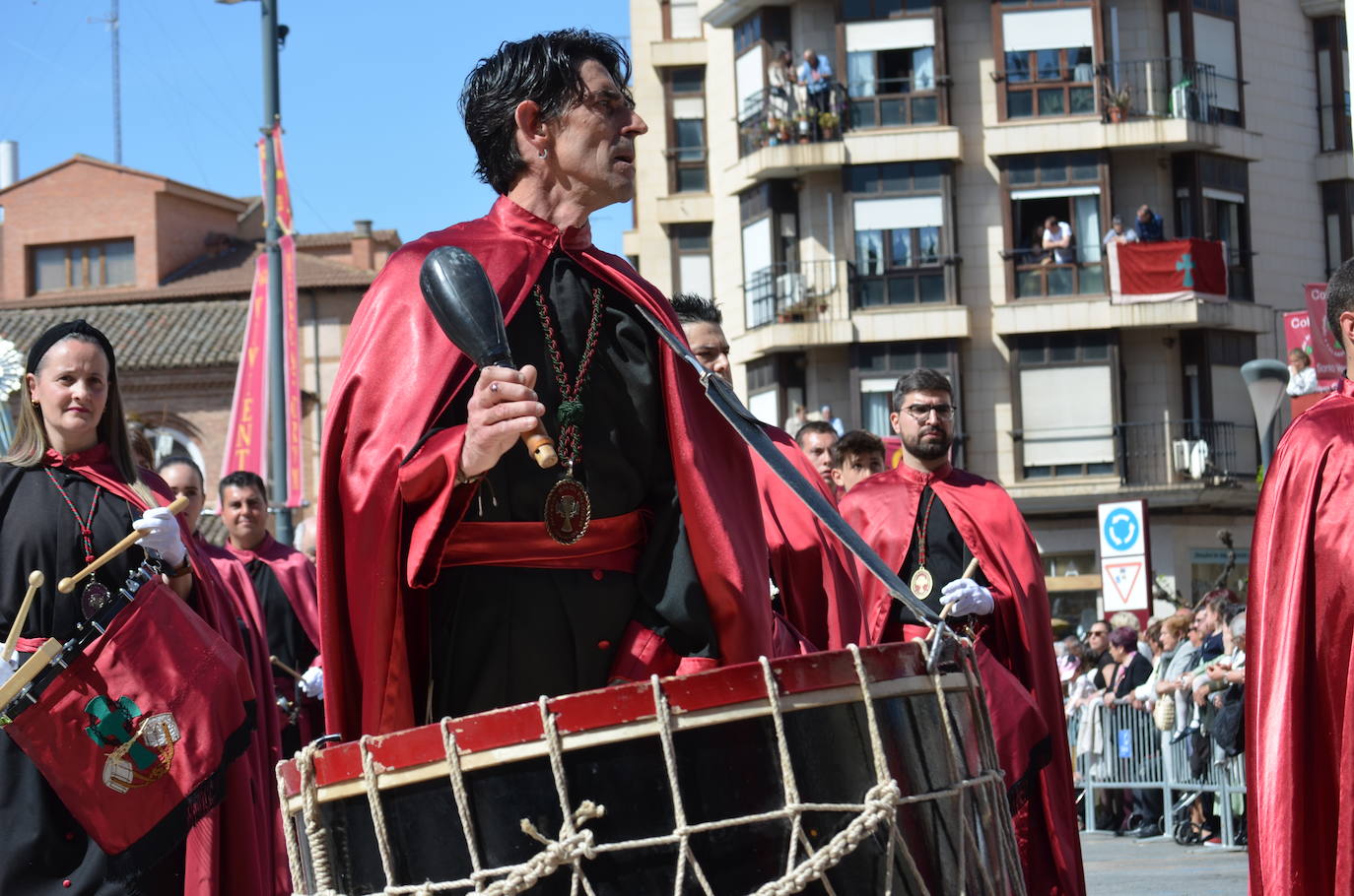 Procesión del Resucitado en Calahorra