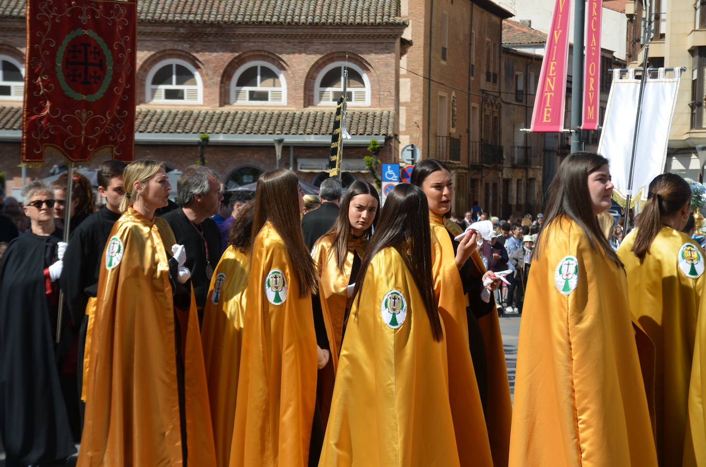 Procesión del Resucitado en Calahorra