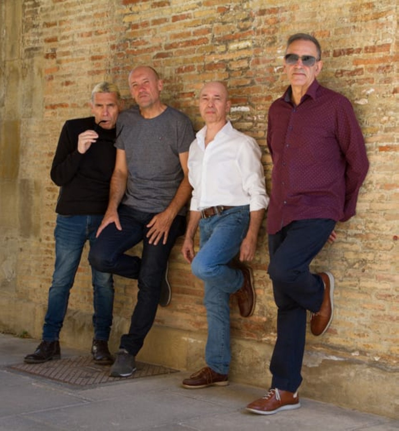 Los cuatro integrantes del grupo D'Origen.