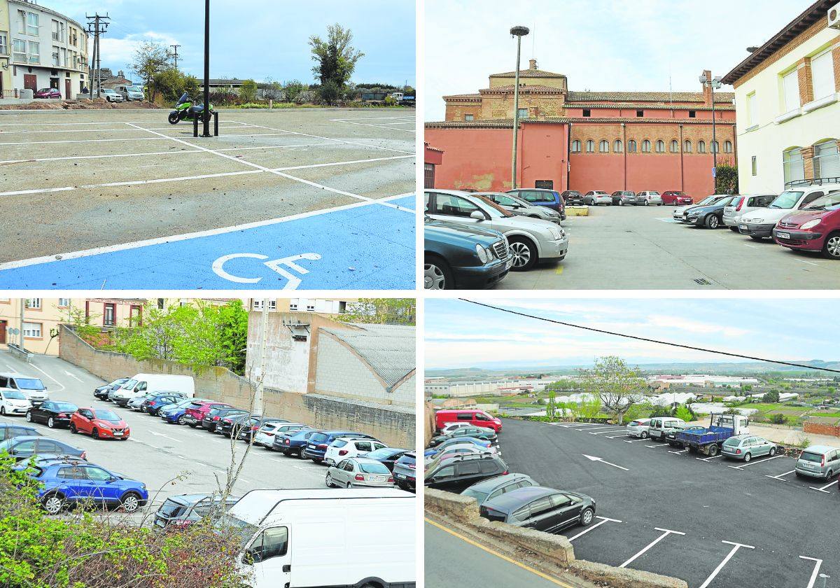 Las nuevas señalizaciones de los estacionamientos de Calahorra