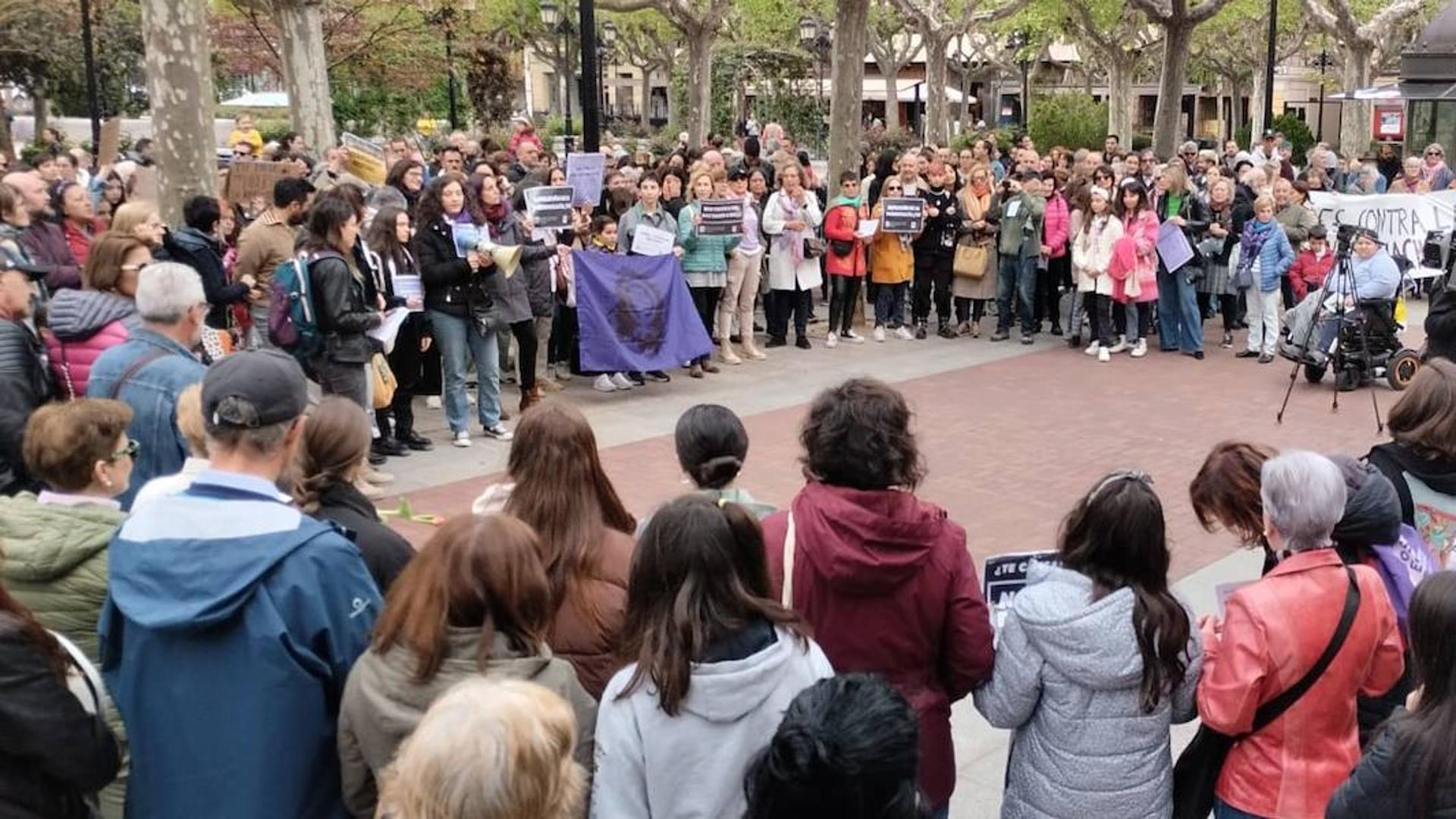 Decenas de personas claman contra la pornografía como «escuela de  violación» | La Rioja