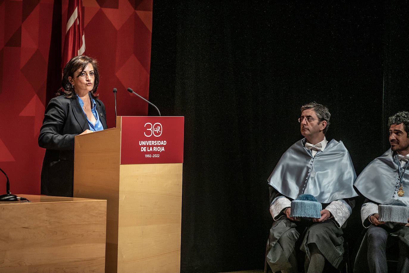 Pablo Sáinz-Villegas, investido Doctor Honoris Causa de la UR