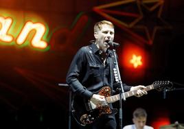 El cantante y guitarrista Alex Kapranos, de la banda británica Franz Ferdinand.