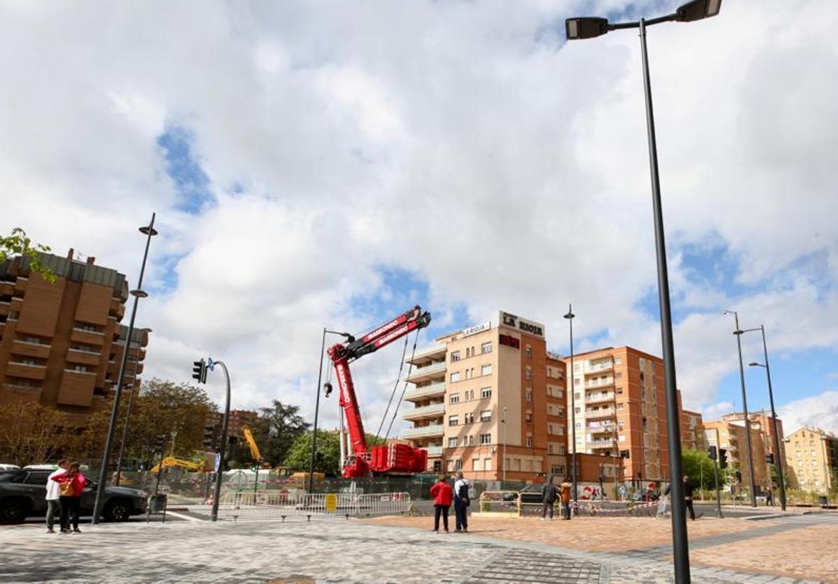 «No se ha escuchado nada por la noche, ni me acordaba de la obra»