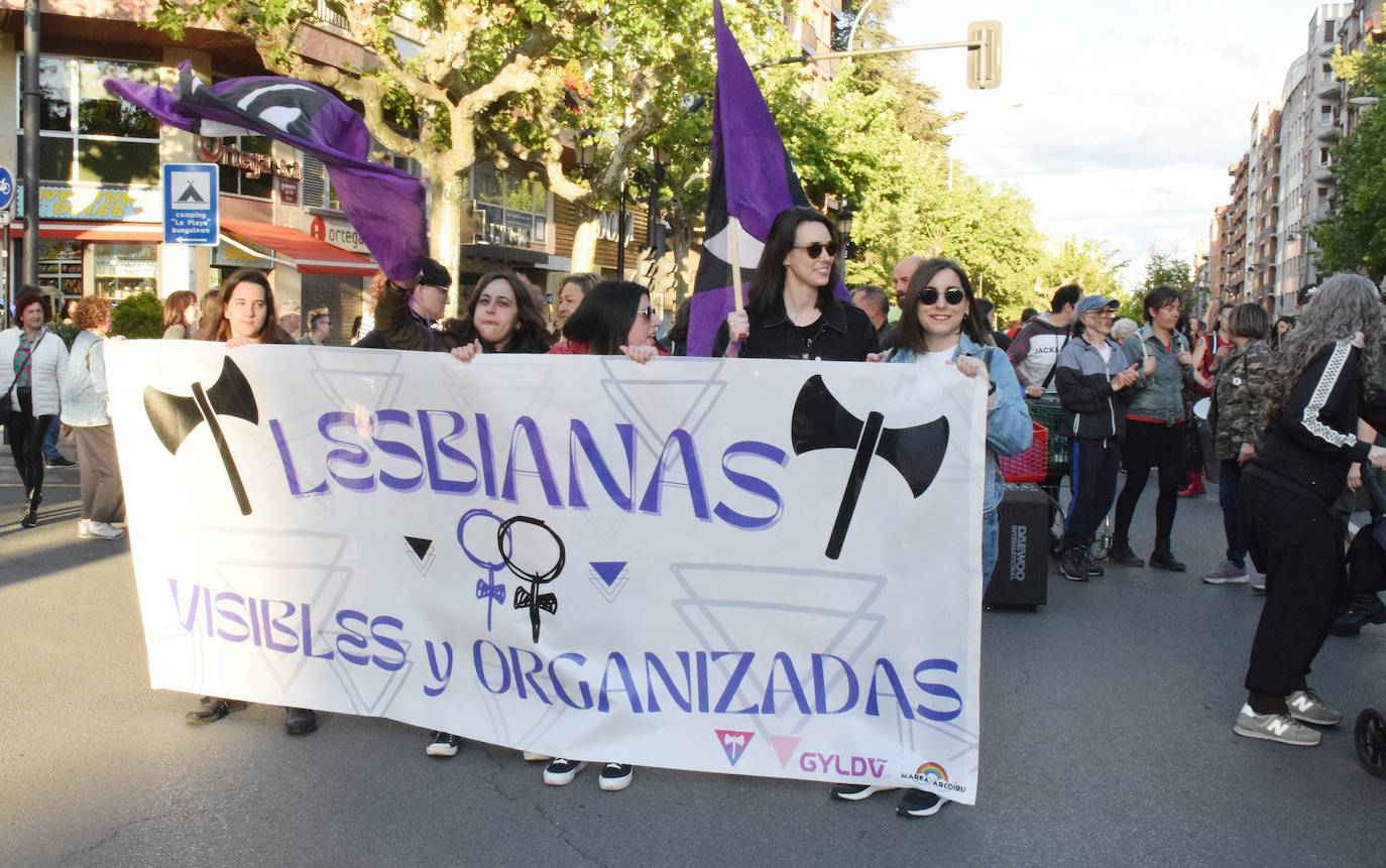 Visibilidad lésbica por las calles de Logroño