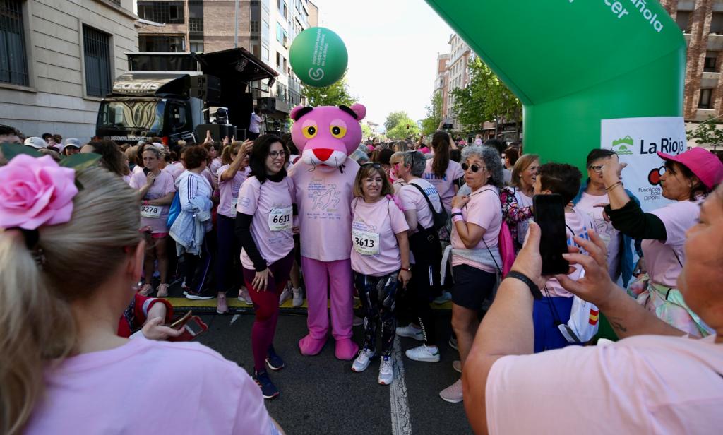 La salida de la Carrera de la Mujer de Logroño