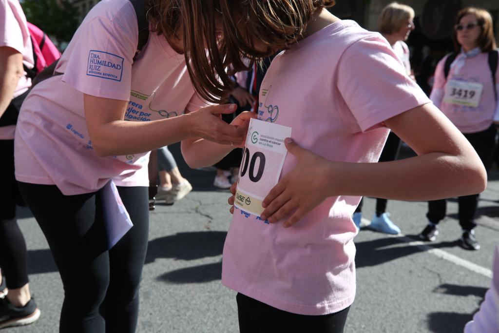 La salida de la Carrera de la Mujer de Logroño