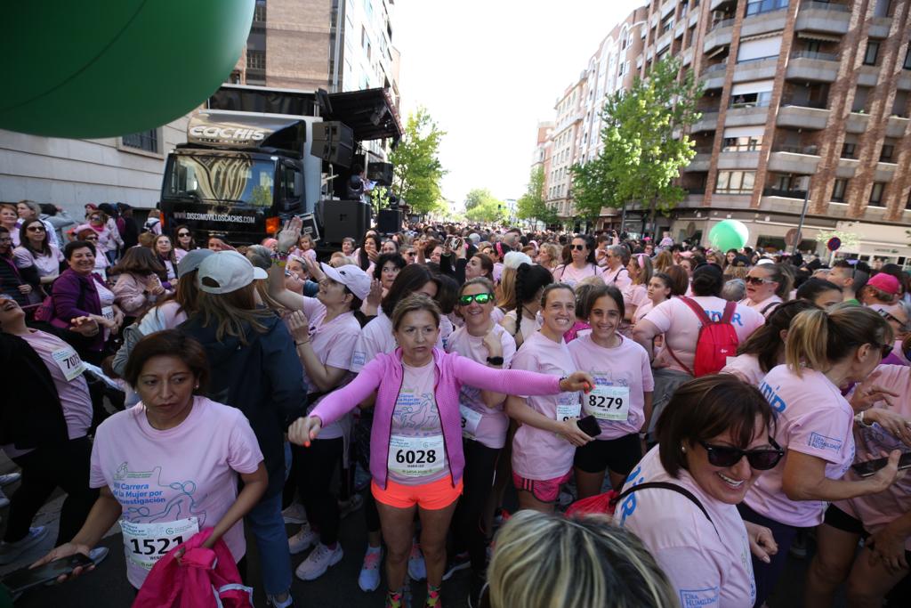 La salida de la Carrera de la Mujer de Logroño