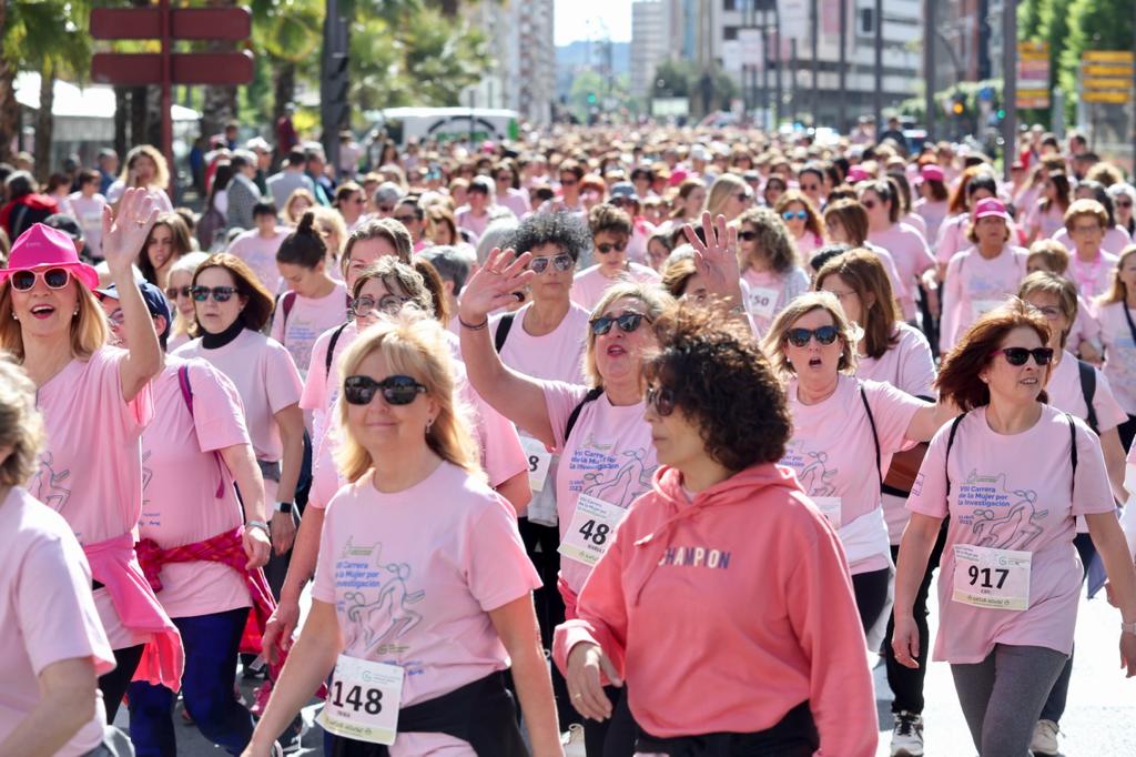 El recorrido de la Carrera de la Mujer de Logroño