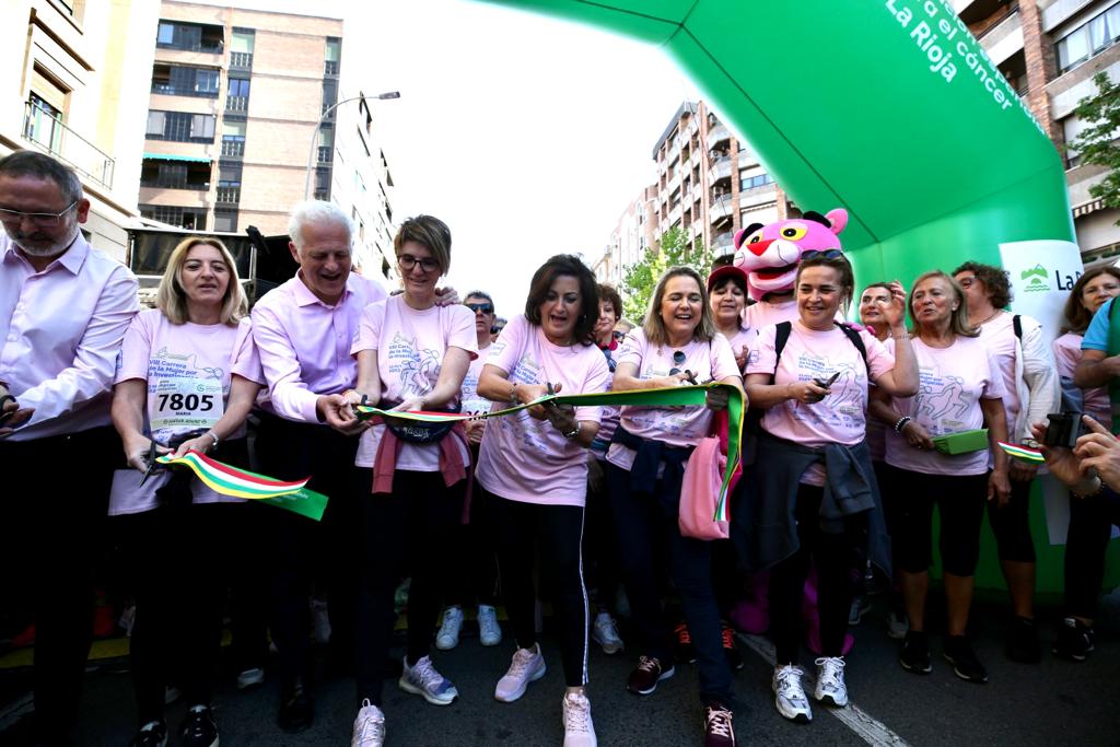 El recorrido de la Carrera de la Mujer de Logroño