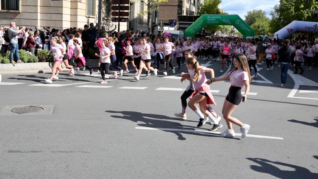 El recorrido de la Carrera de la Mujer de Logroño