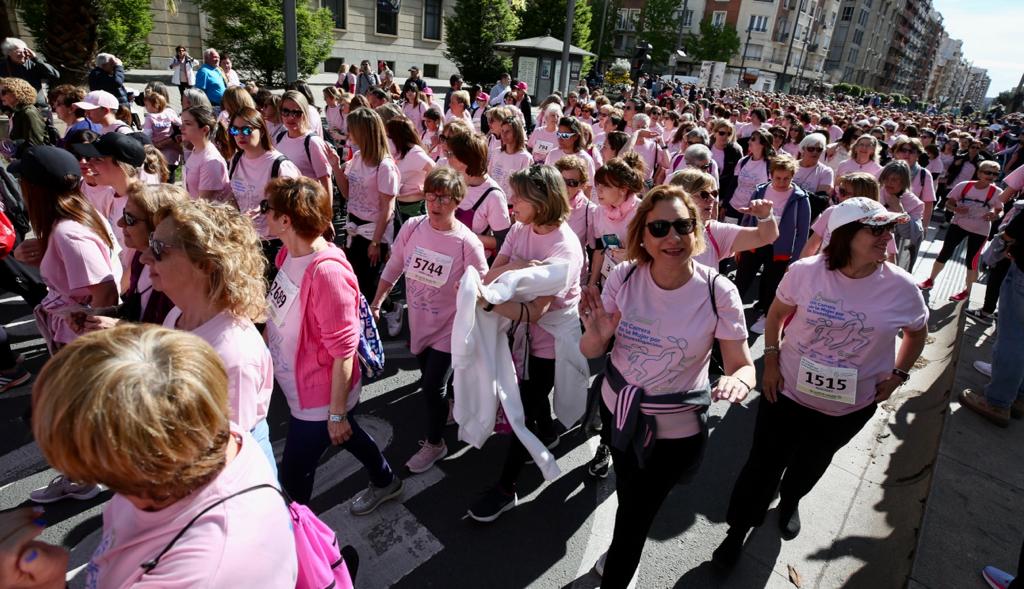 El recorrido de la Carrera de la Mujer de Logroño